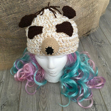Meerkat (or Lemur) Beanie Hat