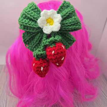 Hair fruit bow