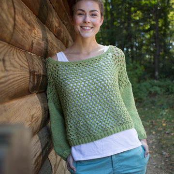 Paloverde Pullover in Berroco Maya - 340-6 - Downloadable PDF