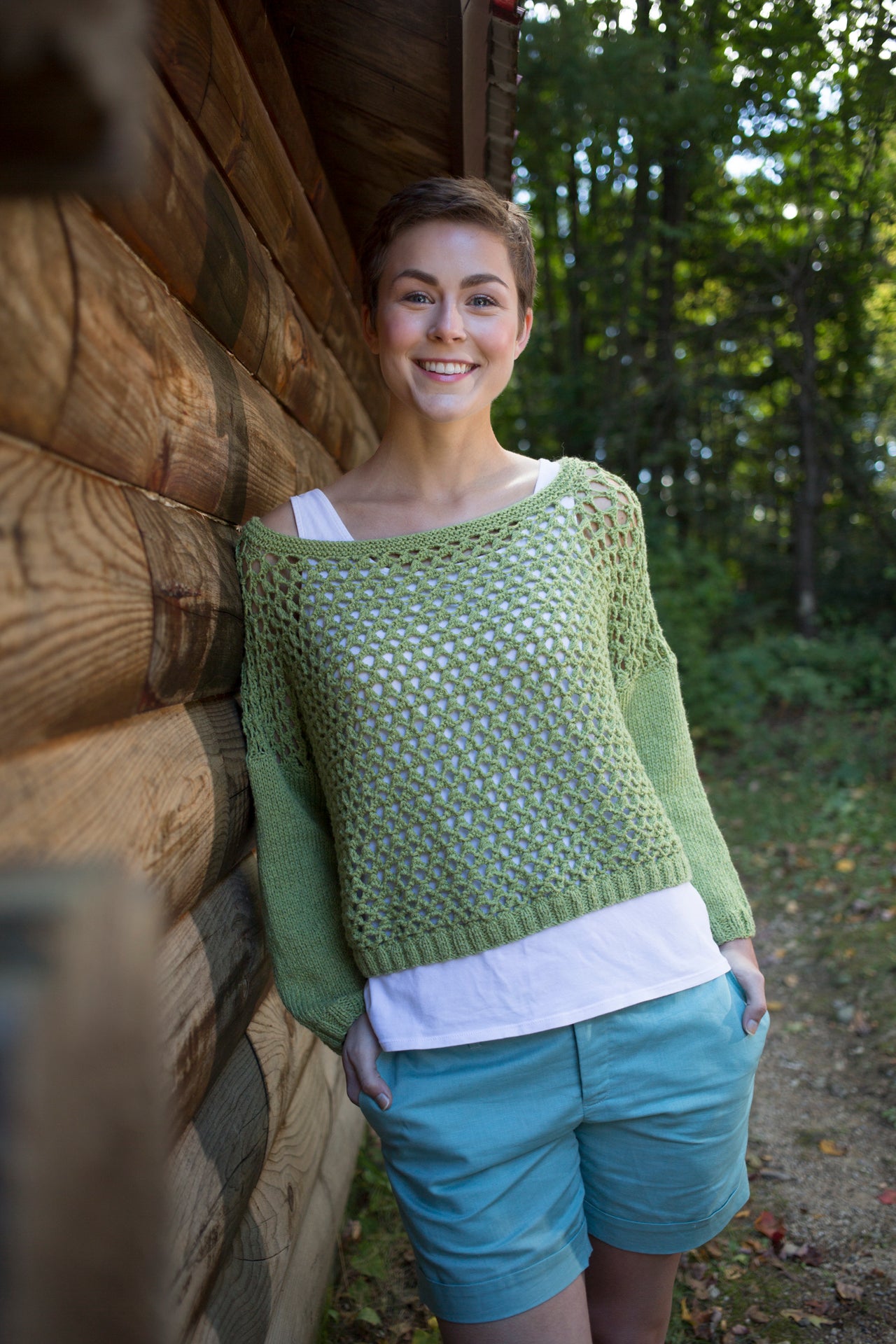 Paloverde Pullover in Berroco Maya - 340-6 - Downloadable PDF