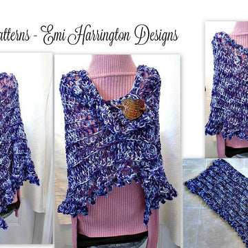 964- Grape Shawl