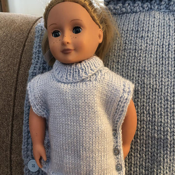 Doll Poncho for 18" doll