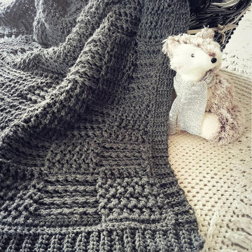 Silver Fox Throw