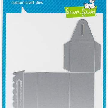 Lawn Fawn Lawn Cuts Custom Craft Die - Scalloped Treat Box