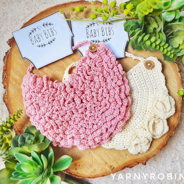 Peony Bib Set