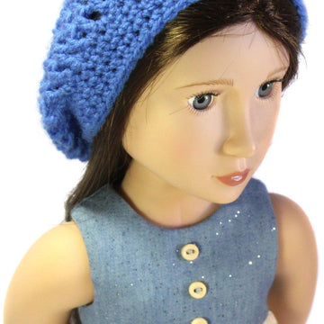 Cozy Winter Beanie for Dolls