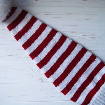 Striped Santa Hat