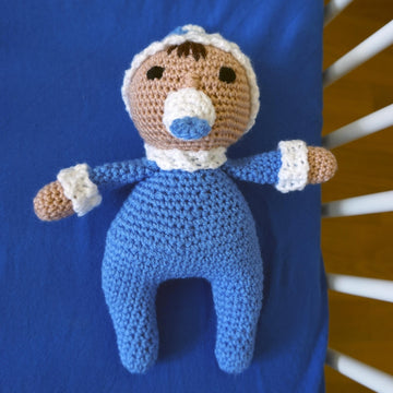 Häkelanleitung Amigurumi Schlafpüppchen Pepè ♥