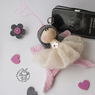 Keychain Butterfly fairy