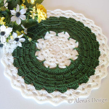 Blue Winter Placemat