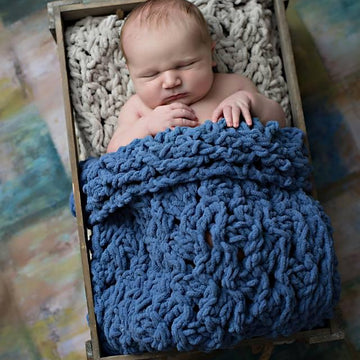 Diagonal Weave Blanket
