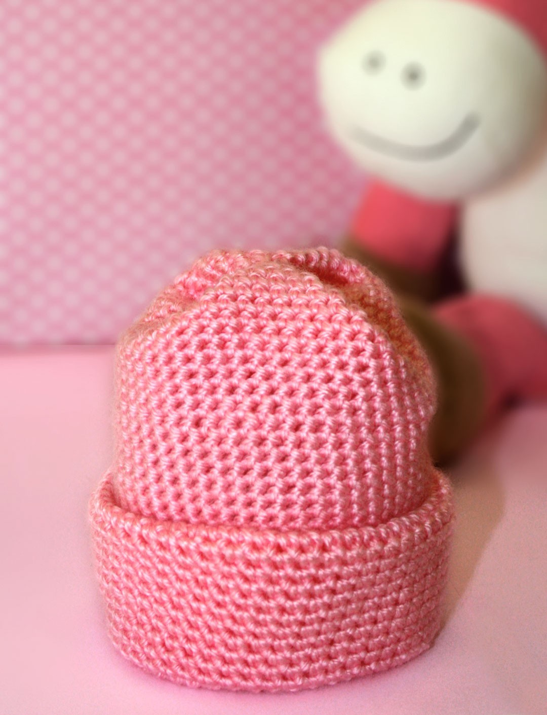 Knit Preemie Hat in Bernat Softee Baby Solids - Downloadable PDF