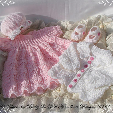 Lacy Dress & Jacket Set