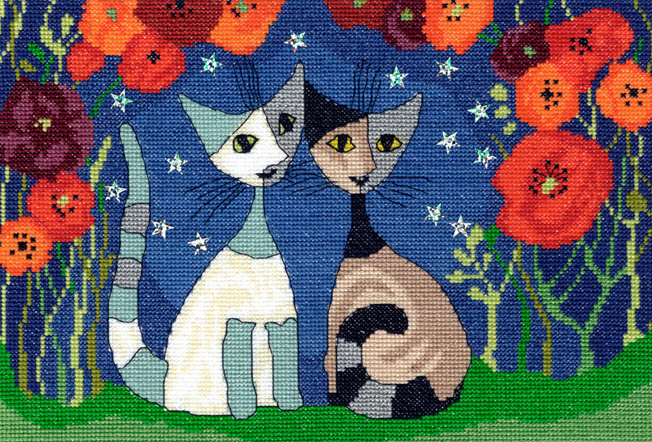 Bothy Threads Poppy Nights - 28cm x 19cm