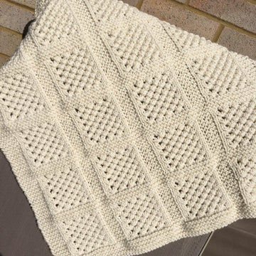 Lace Panel Blanket