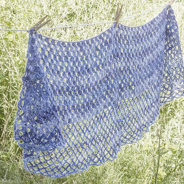 Easy Lace Shawl in a Ball