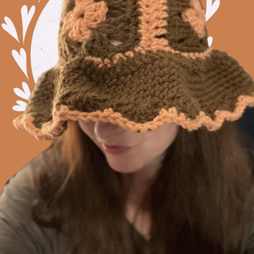 Floppy Festival Granny Square Hat