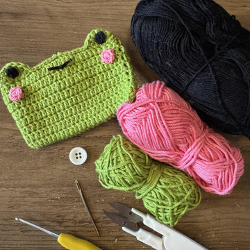 Frog Card Holder Purse