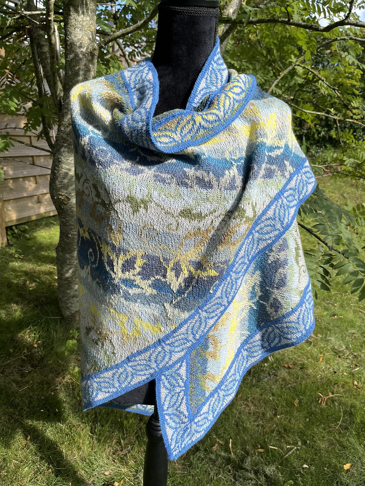 Vine Leaf Shawl