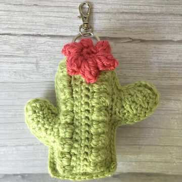 Mini Cactus Keychain