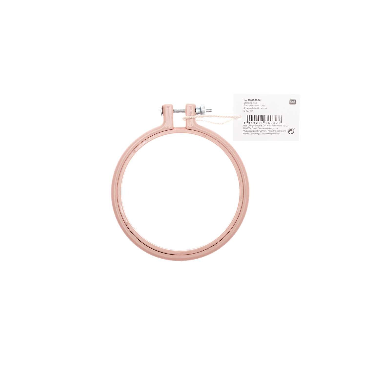 Rico Embroidery Hoop - Pink