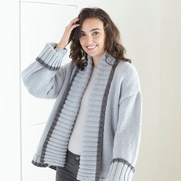 Ladies Short Cardigan & Long Cardigan in King Cole Ultra Soft Chunky - 5691 - Leaflet
