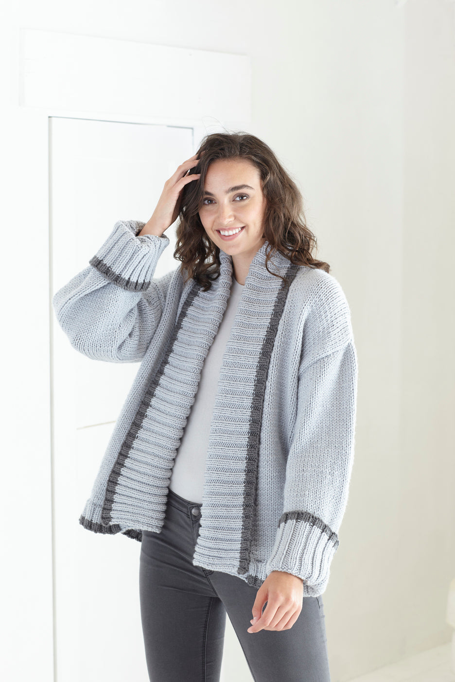 Ladies Short Cardigan & Long Cardigan in King Cole Ultra Soft Chunky - 5691 - Leaflet