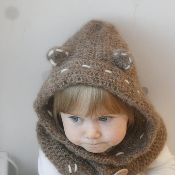 Tom teddy bear hood