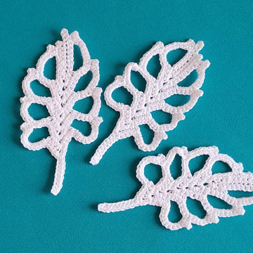 Openwork leaf pattern