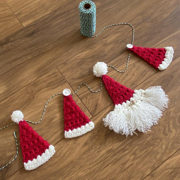 Crochet Santa Gonk Decoration
