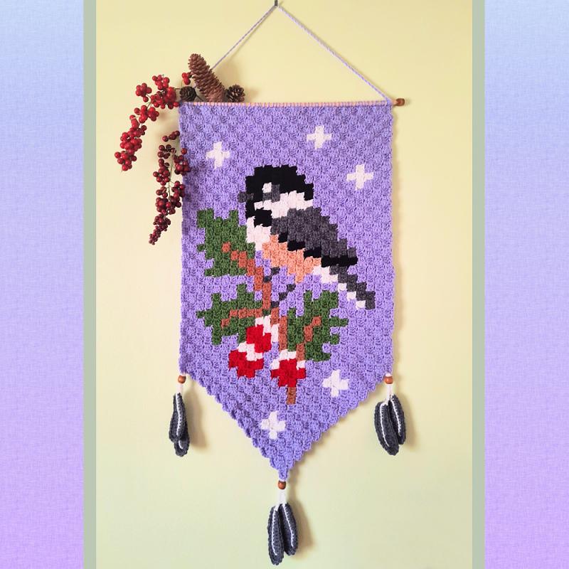 Winter Chickadee Banner
