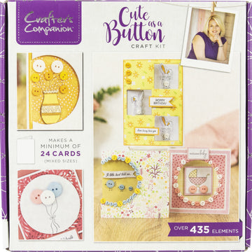Crafter's Companion Craft Box Kit - Cute As A Button