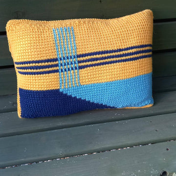 Crossing Lines Cushion Cover