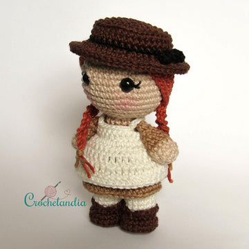 Anne of Green Gables 2 - amigurumi pattern by Crochelandia