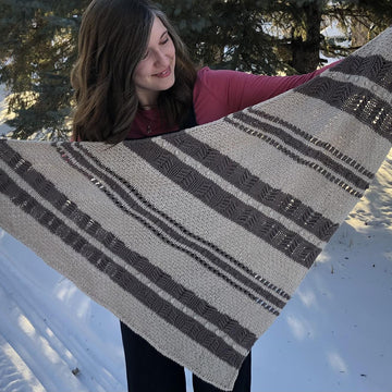 The Arrowstone Shawl