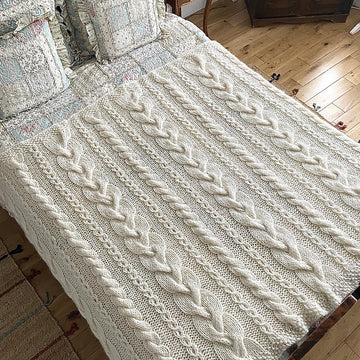 Cable Here Cable There Blanket