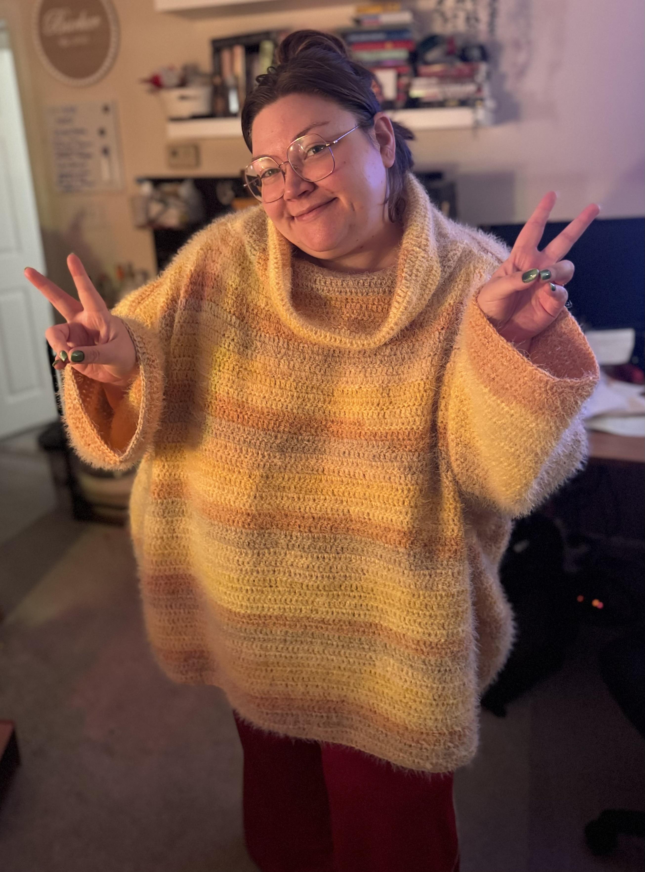 Molly's EASY Blanket Sweater