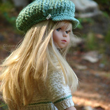 Lace Newsboy Cap for American Girl/Gotz Dolls