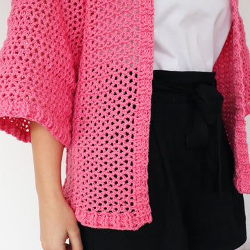 Easy Ribbed Cardigan