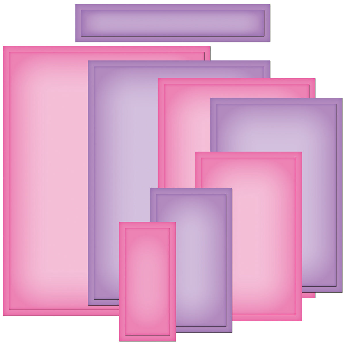 Spellbinders Nestabilities A2 Card Creator Dies - Matting Basics A