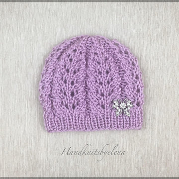 Hat "Lace Feathers"