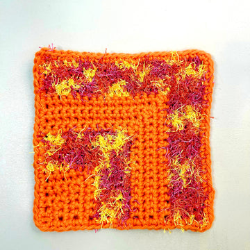 Half Log Cabin Scrubby