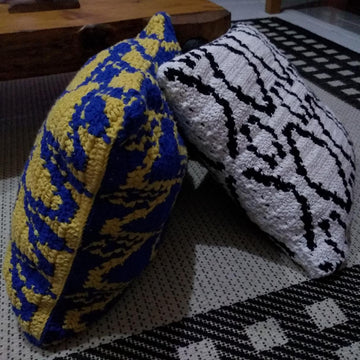 Almofada Mosaico Azul