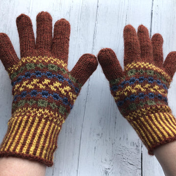 Fair Isle Gloves and Mitts