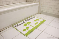 Hello Spring Bath Mat