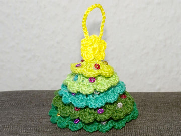Crochet Pattern: Magical 3D Christmas Tree
