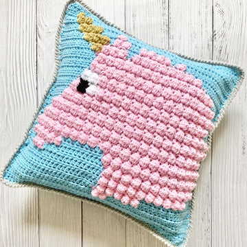 Unicorn Bobble Pillow