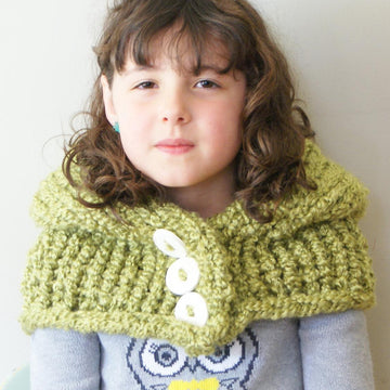 Chunky Knit Hood (hat027)