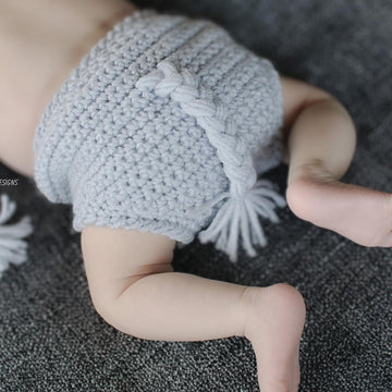 Josefina and Jeffery Elephant Baby Hat and Diaper Cover
