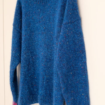 Marled Blue Sweater